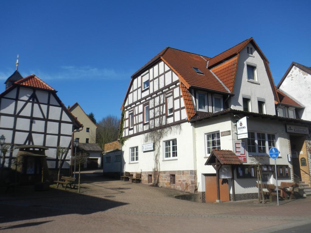 Gasthaus Koehlerhof Hotel Delliehausen Exterior photo